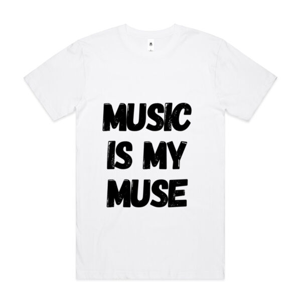 Music Lover Flagship Tee (White/Grey/Purple) Thumbnail